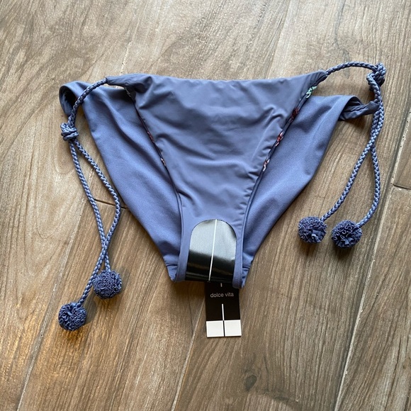 Dolce Vita Kokomo side Tie Bikini Bottom - Picture 6 of 9